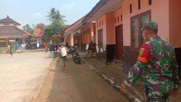 Jelang Idul Adha 1442H, Gabungan 3 Pilar Laksanakan Penyemprotan Tempat Ibadah